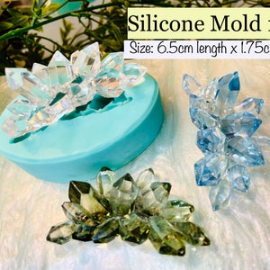 Crystal Cluster Mold, Classique Mold 170, Resin Crystal Mold