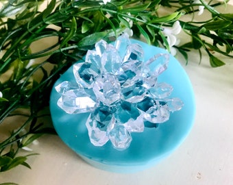 Crystal Cluster Mold | 6cm Round