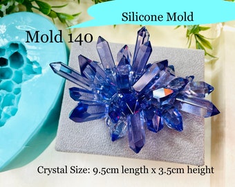 Resin Crystal Cluster Silicone Mold - Classique Mold 140