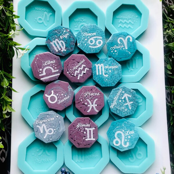Silicone Mold Zodiac Etsy
