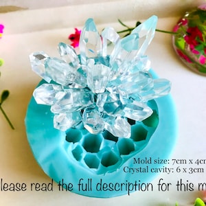 Resin Crystal silicone mold || Silicone resin moulds || High quality glossy silicone resin mold||