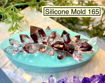 Crystal Cluster Silicone Mold, Resin Craft Mold 165