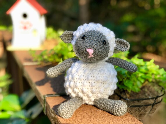 lamb baby toy
