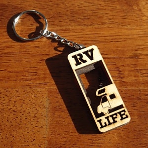 RV Life Keychain