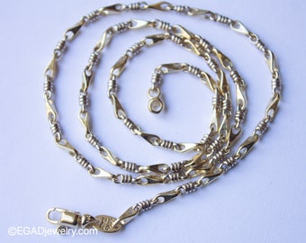 Men Women Stainless Steel Gold Finish Bullet Chain Necklace 4mm 6mm Men Women Stainless Steel Gold Finish Bullet Chain Necklace 4mm 6mm