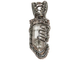Crystal Quarts Wire Wrapped Pendant
