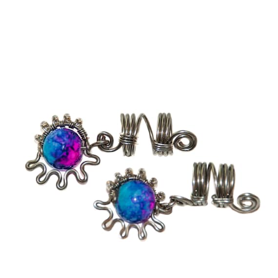 Wire Wrapped Dread Cuffs - Etsy display picture 1