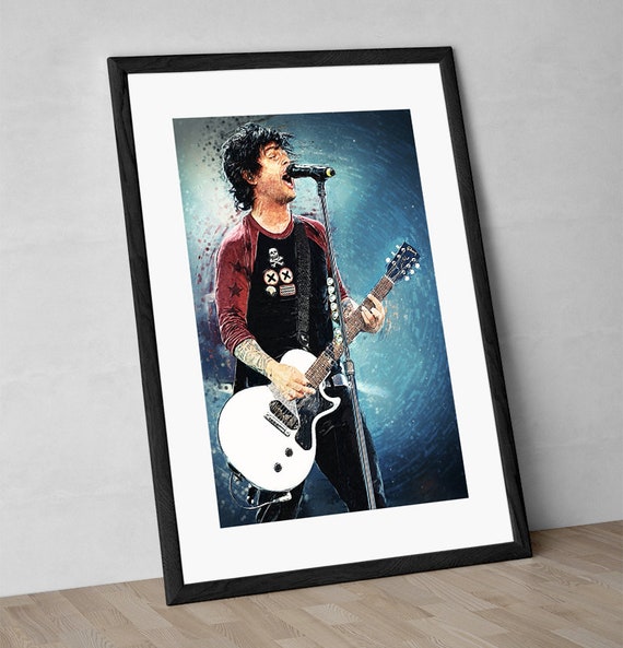 GREEN DAY AUTOGRAPHED SIGNED /& FRAMED PP POSTER PHOTO