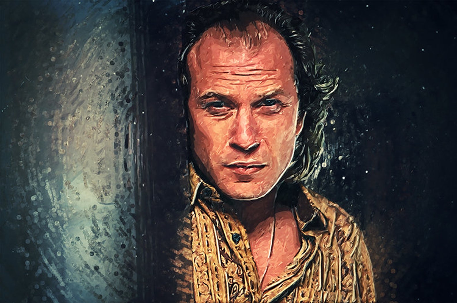 Buffalo Bill Silence of the Lambs Illustration Silence | Etsy