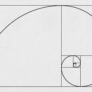 Fibonacci Spiral Golden Spiral Fibonacci Sequence | Etsy