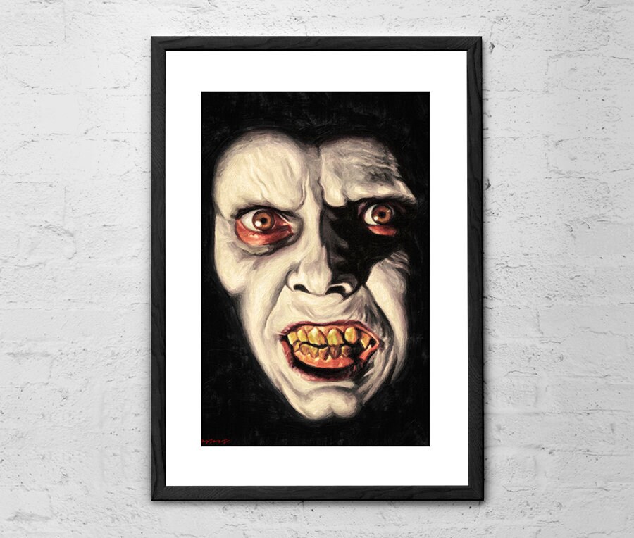 Capitaine Howdy Pazuzu peinture exorciste horreur | Etsy De l'Exorciste à Coraline, toutes les références creepy de l