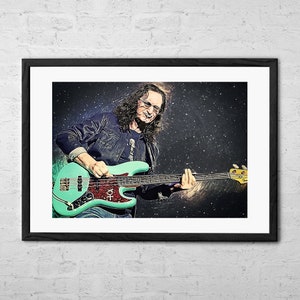 Autographed Rush R40 Prints Now Available From The Andrew Macnaughtan Art Store