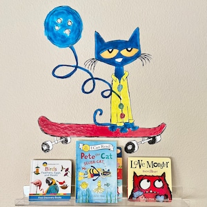 Pete the Cat Wall Decor - Four Groovy Buttons Vinyl Decal