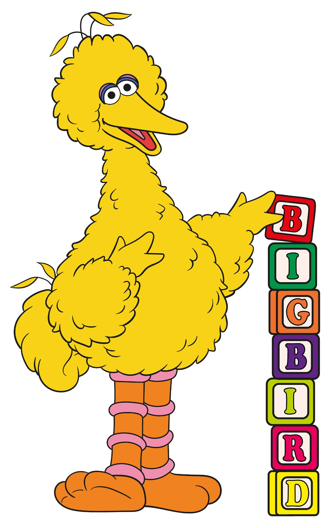 Vinyl Home Art Big Bird Adheive Wall Decal Sticker 20 x 32 Etsy