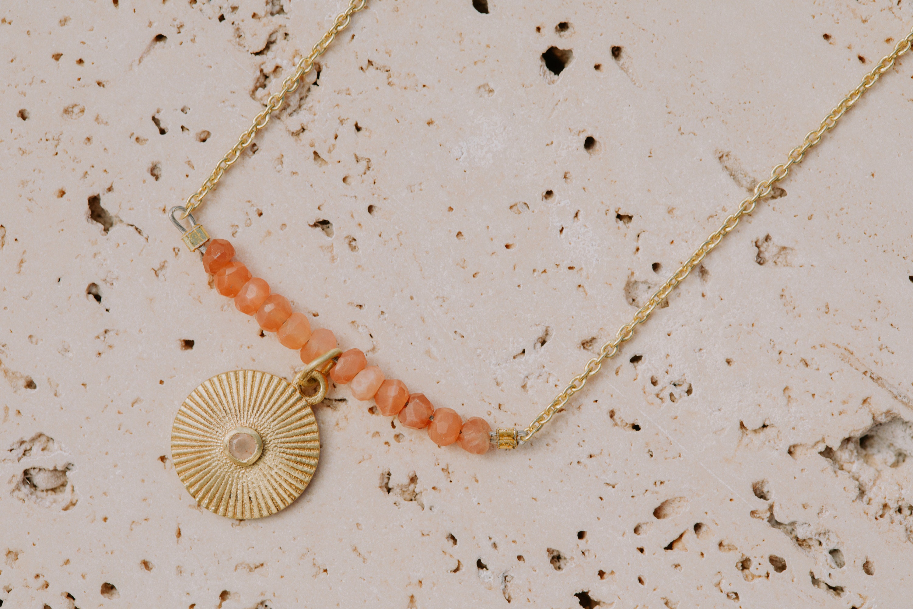 Collier Perles Pépites Aigue-marine Naturelle 45 Carats - Longueur 17,5 Pouces - Neuf