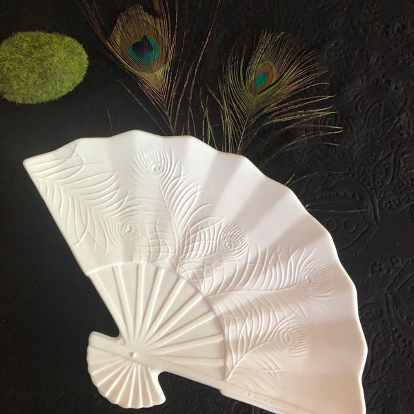 Porcelain Fan Etsy