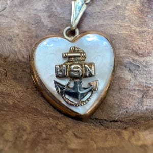Sweetheart Locket Navy - Etsy