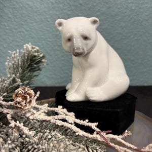 Lladro Polar Bears 3 - Etsy