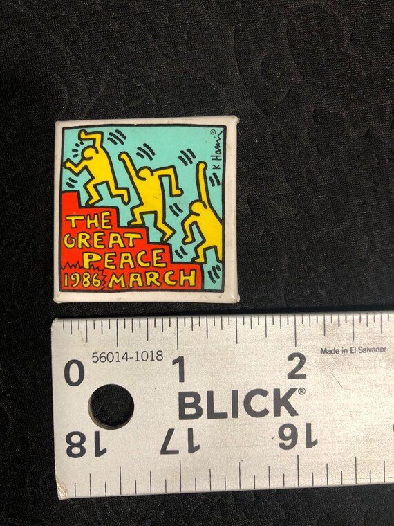 Vintage 1986 Keith Haring The Great Peace March p… - image 10