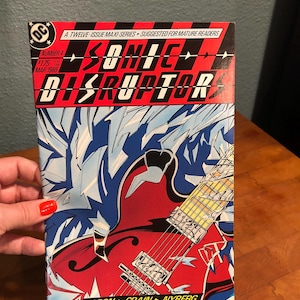 Vintage Sonic Disorders Comic Nummer 4 1988 DC Comic-Buch, für reife Leser empfohlen
