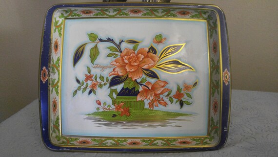 Vintage Daher Decorated Ware Tin Tray Made In England Etsy