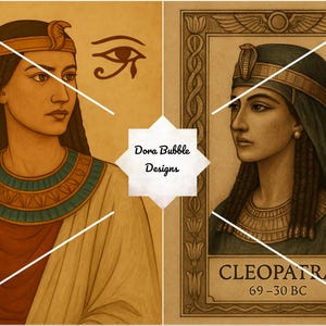 Cleopatra Digital kit and Ephemera