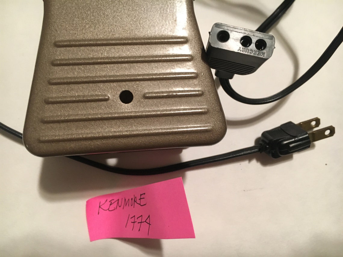 Vintage Kenmore Sewing Machine Motor Controller Foot Pedal Etsy
