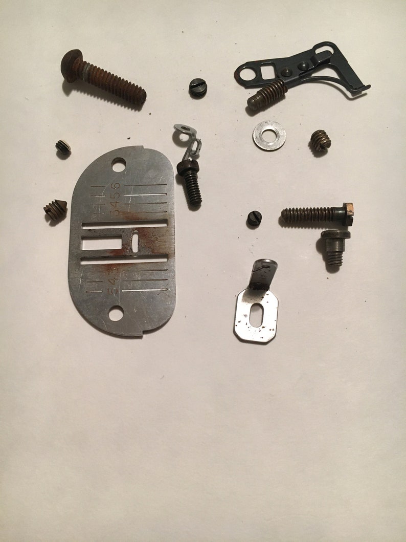 Vintage Domestic 153 MG Sewing Machine Parts Lot 15 Pieces Etsy