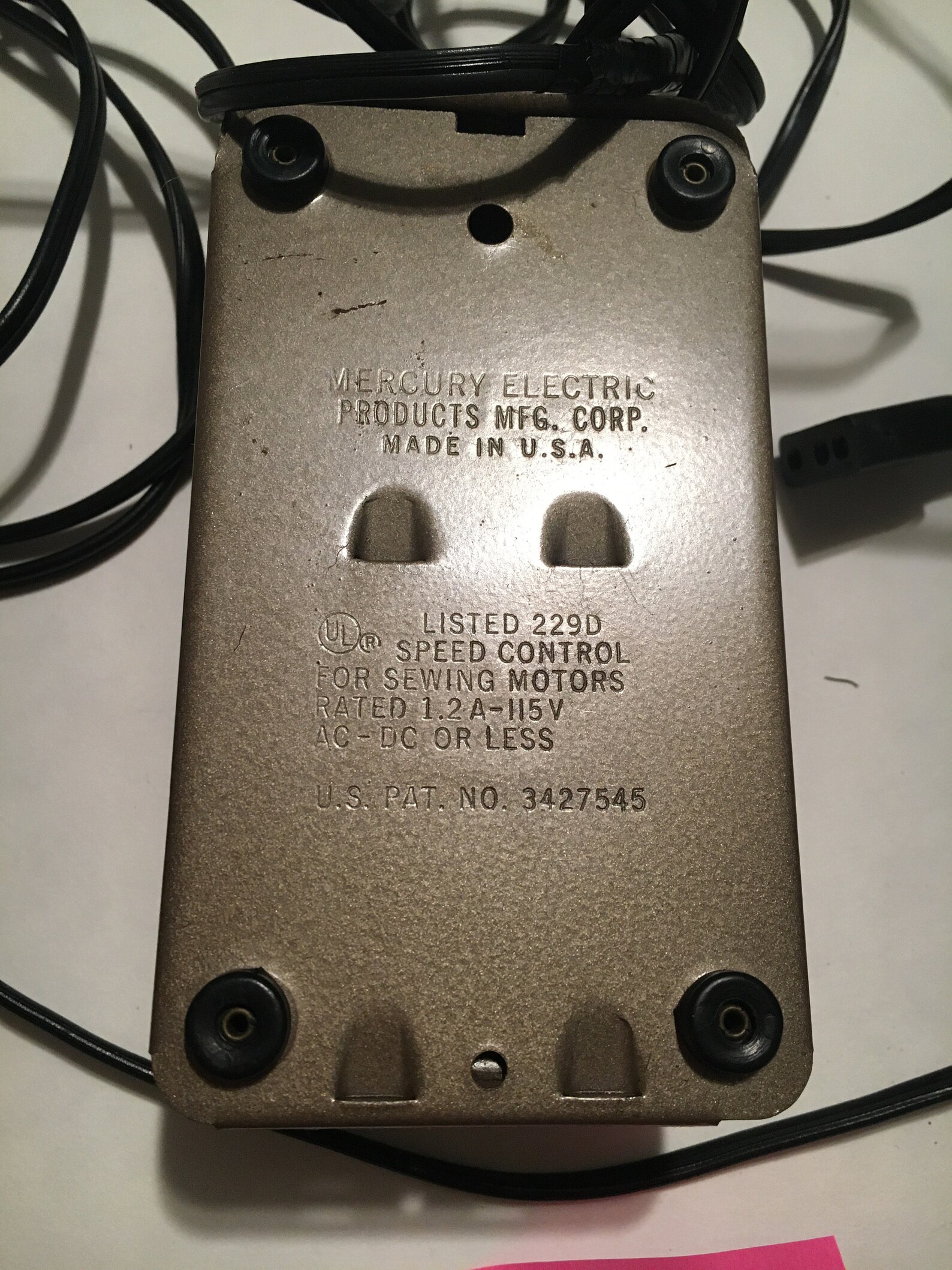 Vintage Kenmore Sewing Machine Motor Controller Foot Pedal Etsy