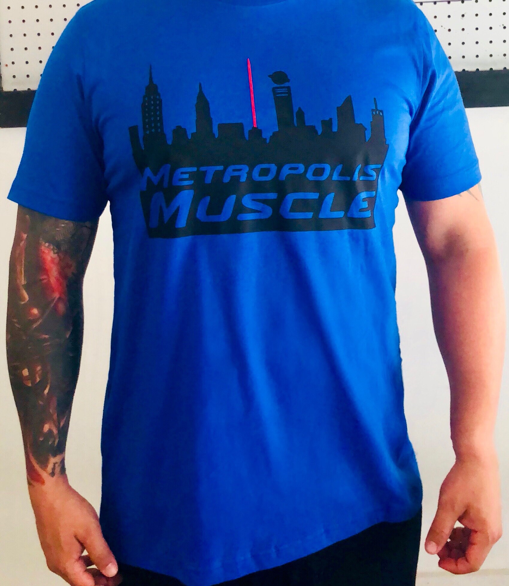 superman gym shirt