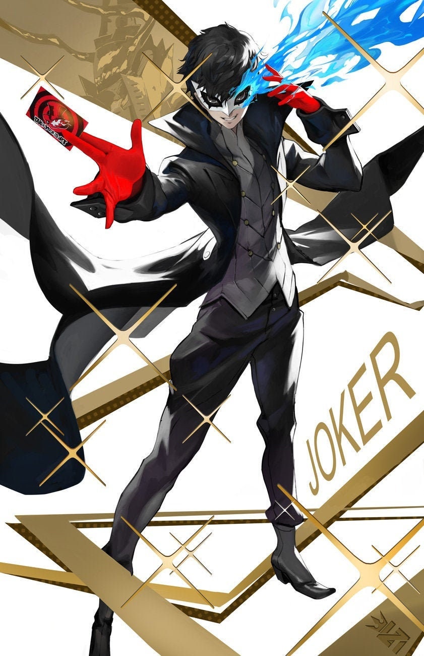 Persona 5 Royal: Ren joker - Etsy
