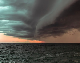 Stormy Evening ~ Michigan Photography ~ Lake Michigan