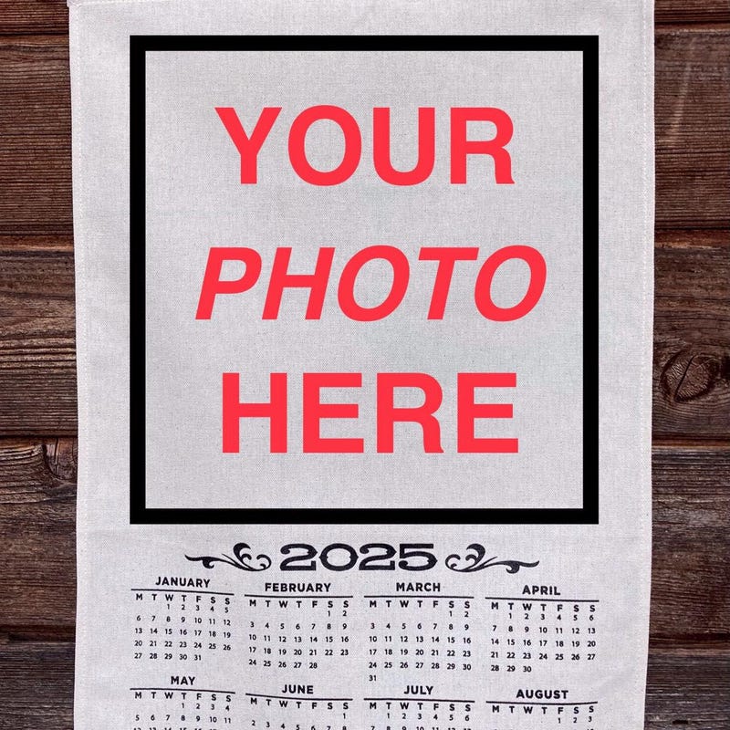 2025 Linen Calendar Etsy