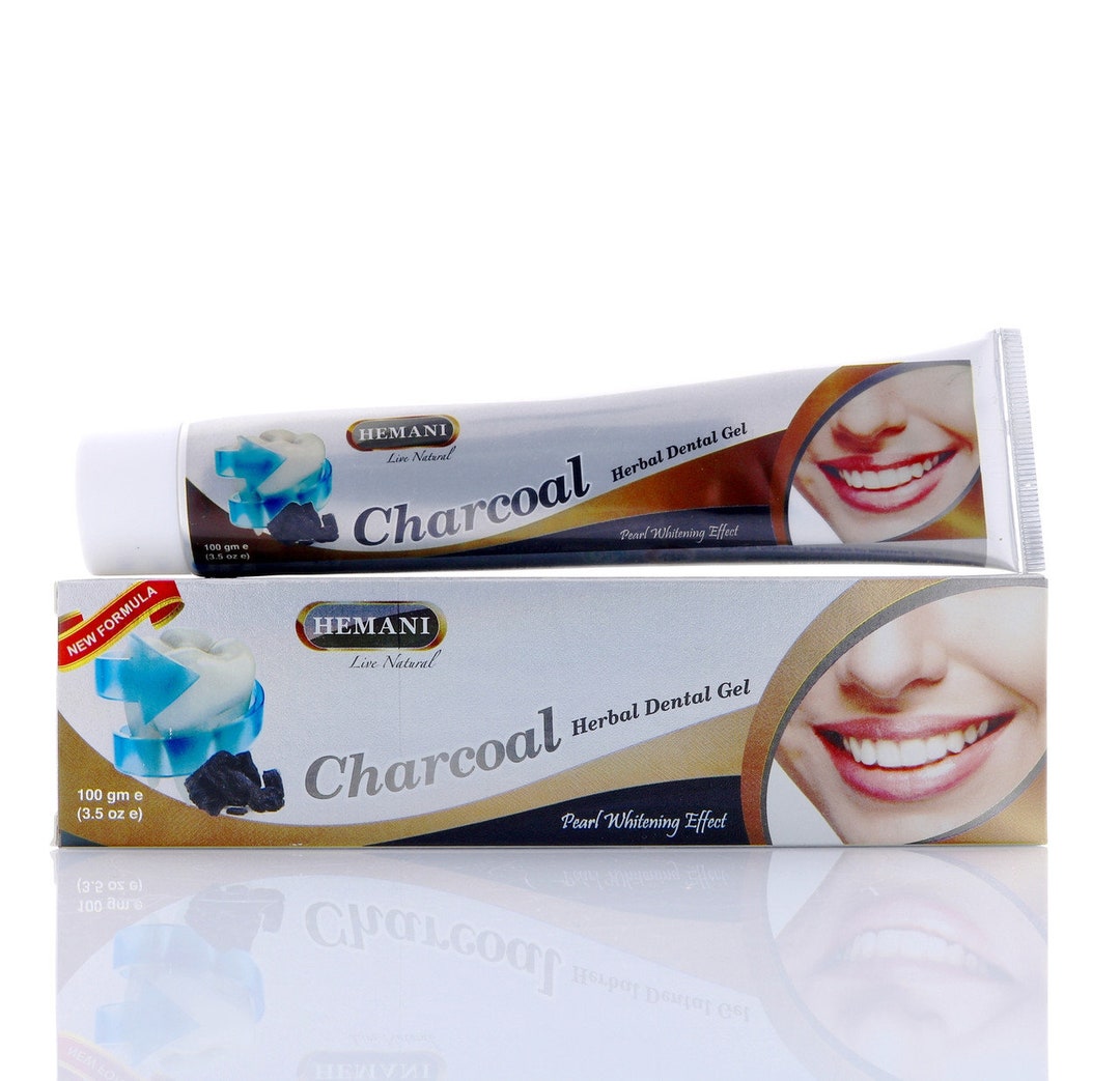 Hemani Charcoal Toothpaste 100g Etsy