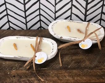 Triple Scented Dough Bowl Soy Candle