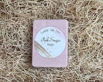 Pink Sugar Soap 4 oz.