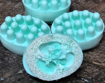 Sinus Blend Massage Loofah Soap