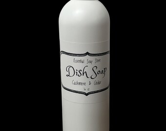 Dishwashing Liquid Soap 16 oz. Handmade by Essential Soap Store