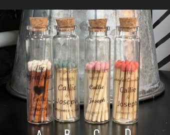 Match & Striker Bottle.  20pc/bottle
