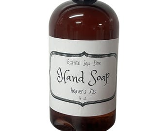Liquid Hand Soap 16 oz. Made by Essential Soap Store
