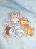 Last chance- Anime Fluffy Fantasy Animals Variety High Quality Glossy Vinyl Die-cut Laptop/Car/Bottle Stickers 