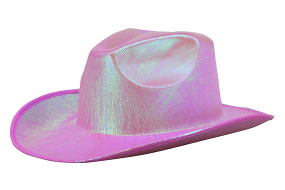 Space Cowboy Holographic Rave Hat 