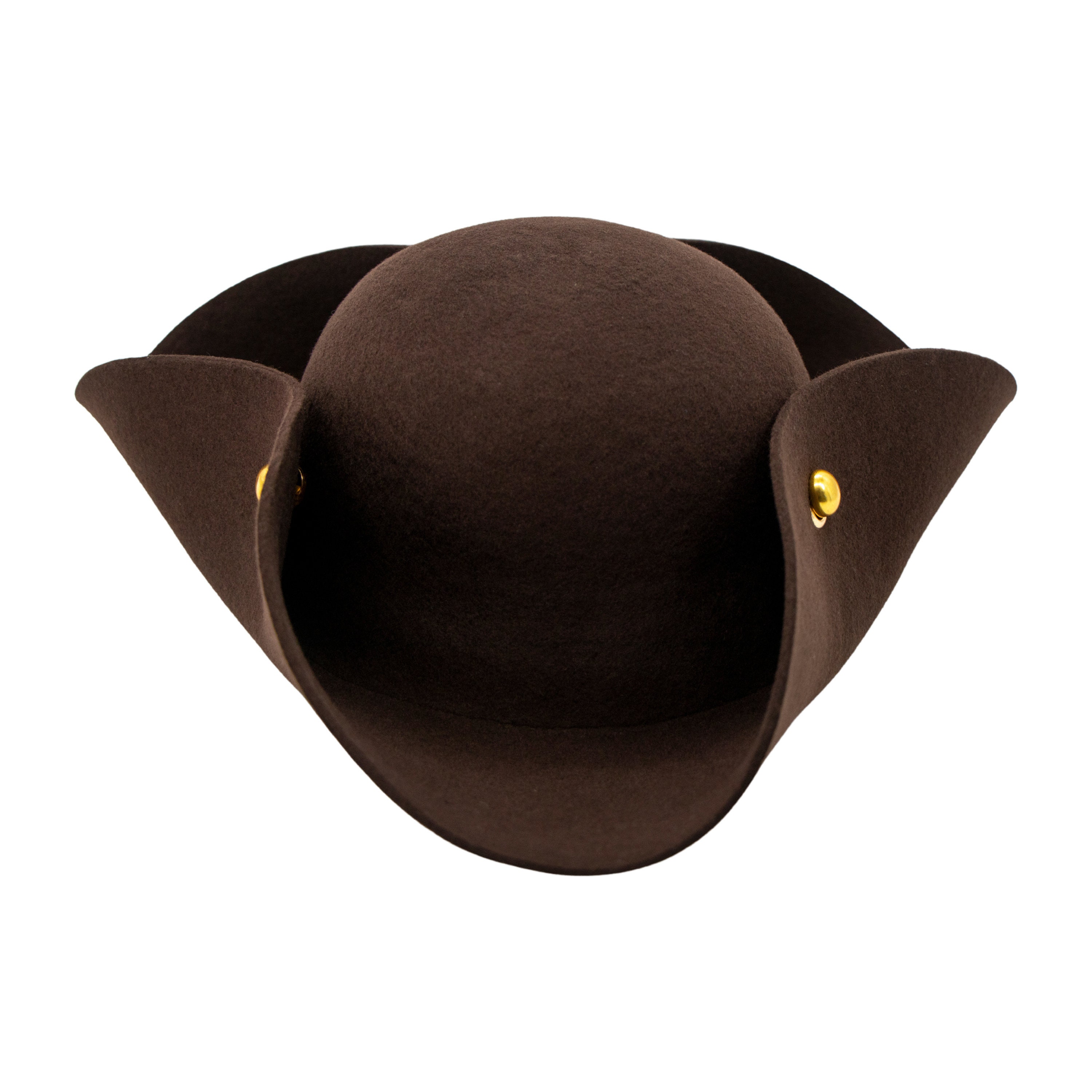 Wool Tricorn Hat for Pirate or Colonial 