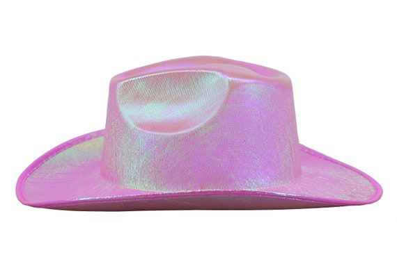 Space Cowboy Holographic Rave Hat 