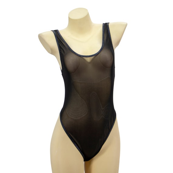 Sheer Mesh Bodysuit -  New Zealand