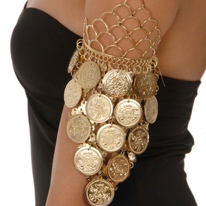 Bellydancing Coin Armlet