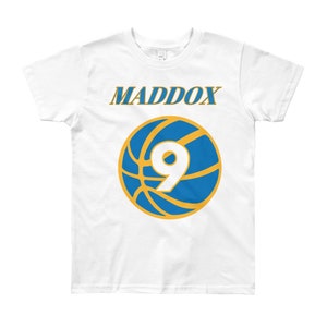 9 Year Old Birthday Golden State Warriors Style Short Sleeve Tee-NBA Birthday Shirt