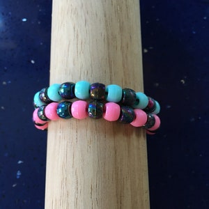 Pink and Blue 2 Pack Kandi