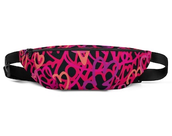 Heart Art Fanny Pack - NotMoz