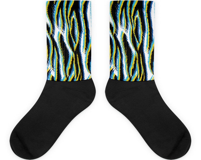 Retro Zebra Socks - NotMoz